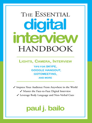 cover image of The Essential Digital Interview Handbook